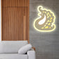 Frendorf | Acryl Tier Wandleuchte Moderner Stil LED Wandlampe in Weißer Ausführung für Flur