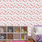 Pick Up Sticks Flamingo Tapeten Tropische PVC Wanddekoration in Pink, 4' L x 20,5" B