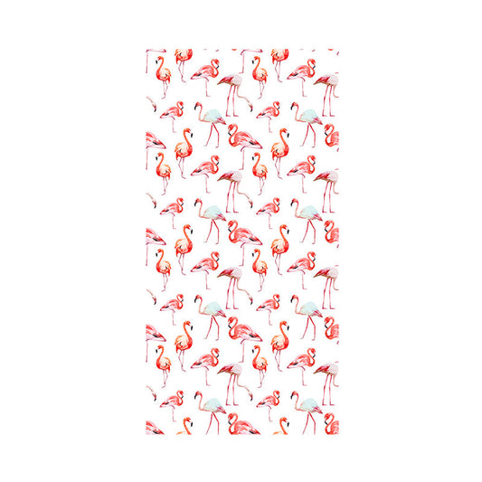 Pick Up Sticks Flamingo Tapeten Tropische PVC Wanddekoration in Pink, 4' L x 20,5" B