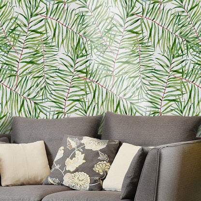 Grüne Weidenzweige Tapetenpanel Pick Up Sticks Wandverkleidung für Akzentwand