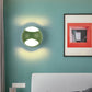 Frendorf | Einfache Stil Halb-Globus Wandlampe Kunststoff Einzelkopf Wandlicht für Arbeitszimmer