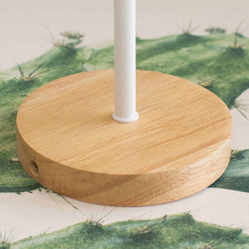 NordicDome - Metall und Holz Wandlampe mit Vogel für das Kinderzimmer