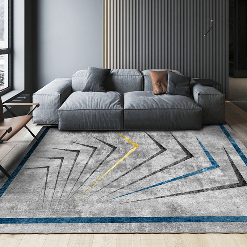 Frendorf | Steampunk Woonkamer Tapijt Donkere Kleur Lijnkunst Abstract Tapijt Polyester Antislip Achtergrond Tapijt voor Woonkamer
