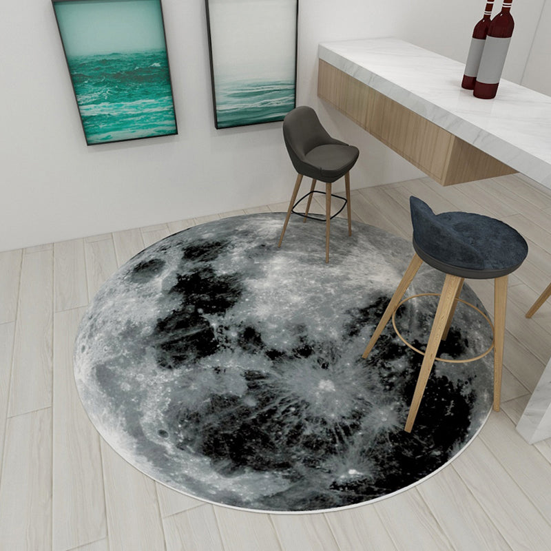 Frendorf | Donker Rood Patroon Tapijt Polypropyleen Steampunk Tapijt Antislip Machinewasbaar Vloerkleed voor Slaapkamer