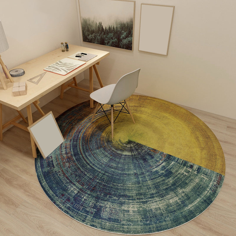 Frendorf | Donker Rood Patroon Tapijt Polypropyleen Steampunk Tapijt Antislip Machinewasbaar Vloerkleed voor Slaapkamer