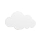 Plastik Cloud Slim Wandleuchte Moderner Stil LED Wandleuchte in Weiß für Kinderzimmer