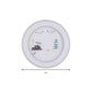Frendorf | Maritime Stijlvolle Cirkel Wandlamp met Zee Acryl LED Wandlamp in Wit voor Kinderkamer