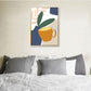 Frendorf | Pastell Stillleben Leinwanddruck Illustration Obst und Geschirr Moderne Texturierte Wandkunst