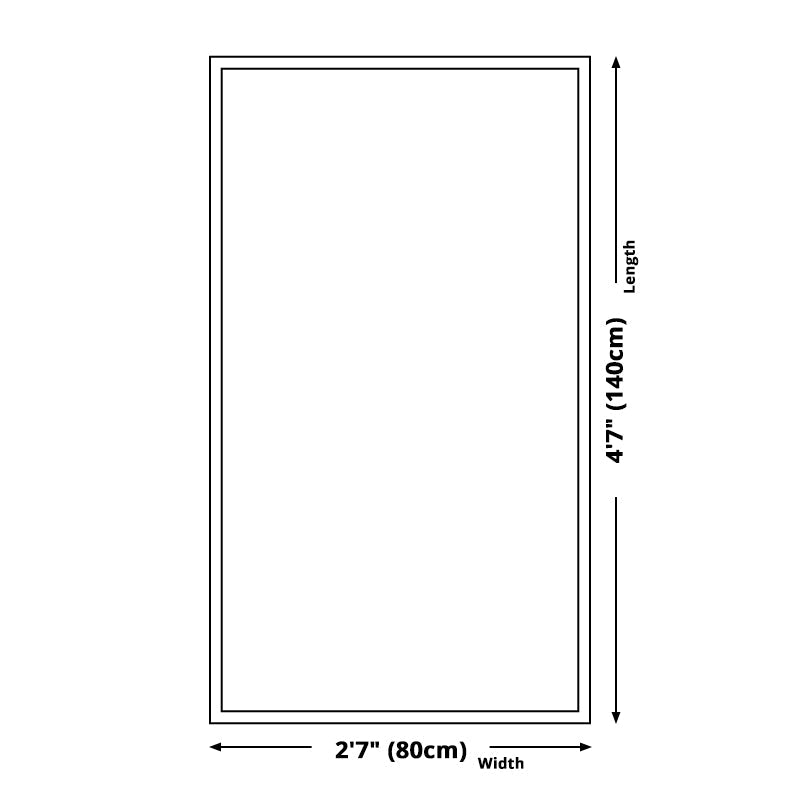Frendorf | Blau- und weißer marokkanischer Teppich Polyester Medaillon Muster Teppich haustierfreundlich waschbar Anti-Rutsch Rücken Teppich für Dekoration