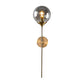 Frendorf | Bal Shade Pencil-Arme Wandverlichting Postmodern Duidelijk/Amber/Smoke Grijs Glas Enkele Messing Wand Gemonteerde Lamp