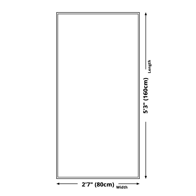 Frendorf | Novelty Schlafzimmer Teppich in Weiß Geometrie Marmor Druck Teppich Polyester Waschbarer Teppich