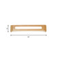 Frendorf | Rechteckige Einbau-Wandleuchte Nordic Acryl 12"/19,5"/23,5" Breite LED Badezimmer-Spiegel-Wandlicht in Holz