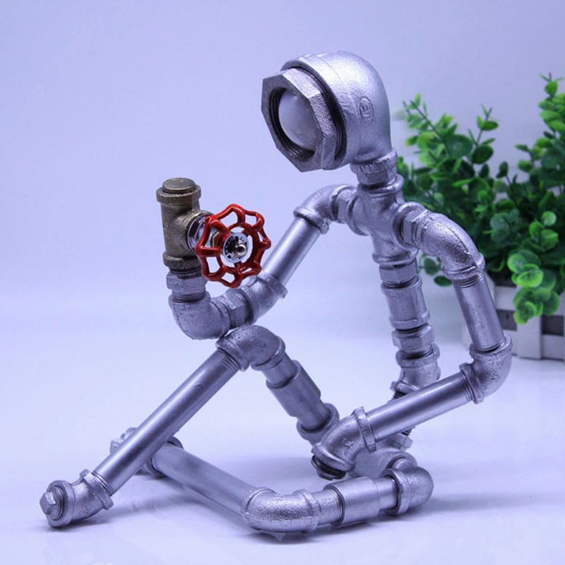 Frendorf | MechForma Industrielle Tischlampe – Kreatives Menschliches Design