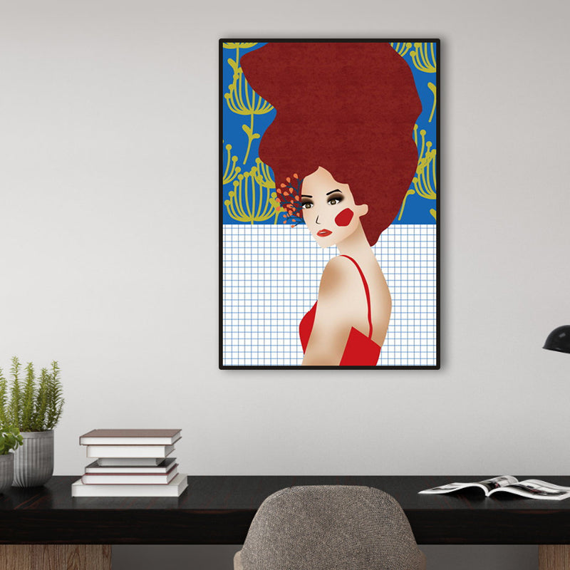 Frendorf | Blush Maiden Wandkunst Dekor Pastellfarbe Leinwandmalerei, Texturiert, Mehrere Größen