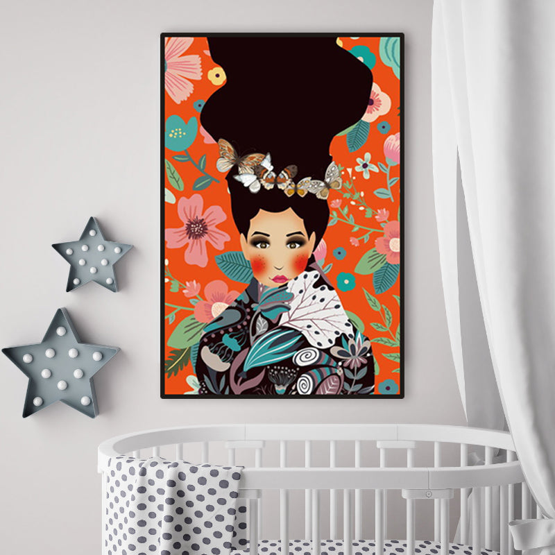 Frendorf | Blush Maiden Wandkunst Dekor Pastellfarbe Leinwandmalerei, Texturiert, Mehrere Größen