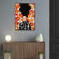 Lichtfarbe Mode Figur Malerei Illustration Glam Texturiertes Leinwand für Lounge