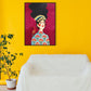 Lichtfarbe Mode Figur Malerei Illustration Glam Texturiertes Leinwand für Lounge