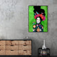 Lichtfarbe Mode Figur Malerei Illustration Glam Texturiertes Leinwand für Lounge
