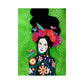 Lichtfarbe Mode Figur Malerei Illustration Glam Texturiertes Leinwand für Lounge