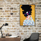 Lichtfarbe Mode Figur Malerei Illustration Glam Texturiertes Leinwand für Lounge