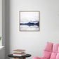 Weiche Farbige Zeitgenössische Wandkunst Foto Weite Ozeansicht Canvas Druck für das Arbeitszimmer