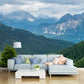 Big Mountain Landschaft Tapete Wandbild Wasserdicht Modernes Wohnzimmer Wandkunst