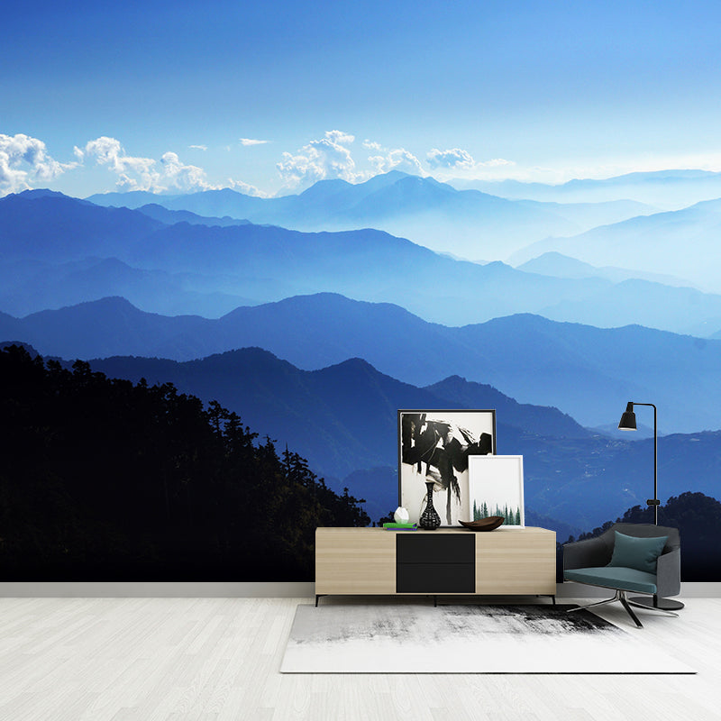 Big Mountain Landschaft Tapete Wandbild Wasserdicht Modernes Wohnzimmer Wandkunst