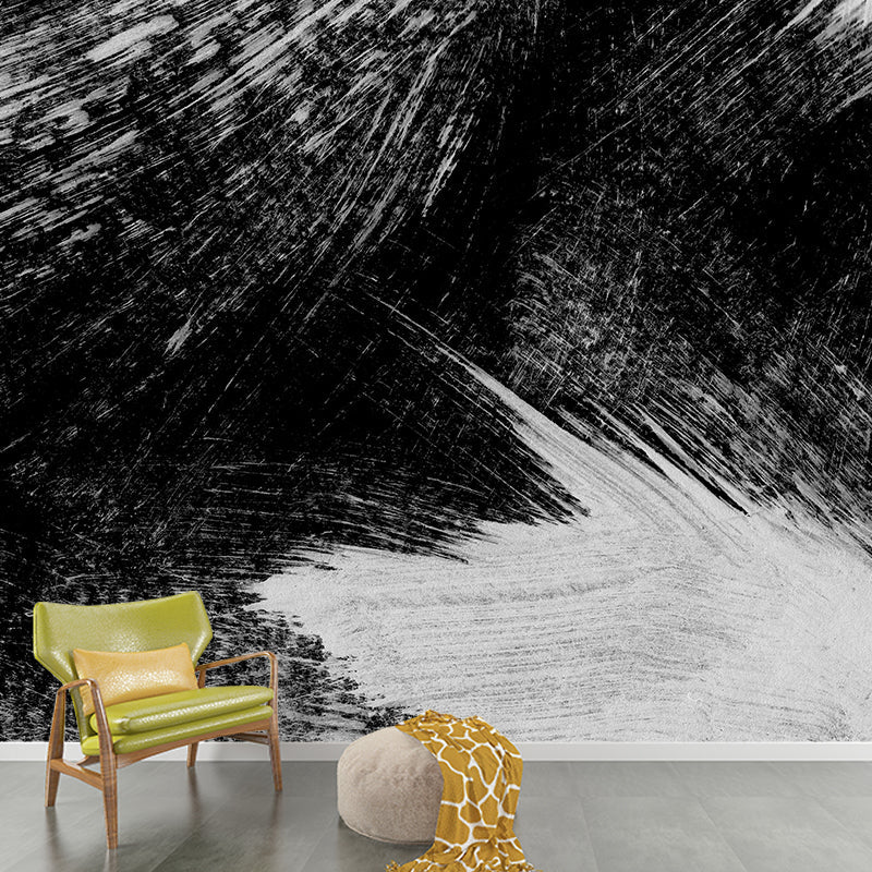 Frendorf | Illustratie Borstelslag Muurdecoratie Gigantische Wandbedekking voor Eetkamer, Aangepast