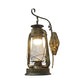 Frendorf | 1 Glühbirne Kerosin Wandmontierte Lichtarmatur Küstenstil Schwarz/Bronze/Kupfer Klarglasbeleuchtung
