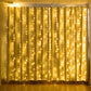 Frendorf | 19,6 x 6,6 FT. 448 LED Warmweiß Wasserdicht Lichterkette Fee Vorhanglichter
