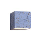 Frendorf | Nordic Style Cubic Up Down Wandlamp Terrazzo 1 Lamp Hotel Wandmontage Licht in Rood/Wit/Blauw