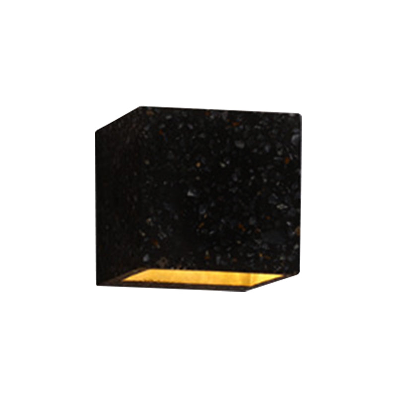 Frendorf | Nordic Style Cubic Up Down Wandlamp Terrazzo 1 Lamp Hotel Wandmontage Licht in Rood/Wit/Blauw