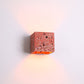 Frendorf | Nordic Style Cubic Up Down Wandlamp Terrazzo 1 Lamp Hotel Wandmontage Licht in Rood/Wit/Blauw