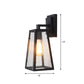 Frendorf | Eisen Schwarze Oberfläche Wand Sconce Wasserrohr/Käfig/Faust-förmig 1-Glühbirne Industrie Stil Wandmontierte Lichtarmatur