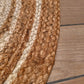 Frendorf | Mirchi Oval Jute Teppich - Handgewebt 60x90CM | Naturfaser, Umweltfreundliches Design | Leicht & Langlebig | Perfekt für Wohnzimmer, Schlafzimmer und Eingangsbereiche | Vielseitige, Nachhaltige Wohnkultur
