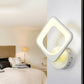 Frendorf | Smile/Vierkante/Wolk LED Wande verlichting Simpliciteit Acryl Woonkamer Wandlamp Armatuur in Wit