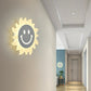 Frendorf | Smile/Vierkante/Wolk LED Wande verlichting Simpliciteit Acryl Woonkamer Wandlamp Armatuur in Wit