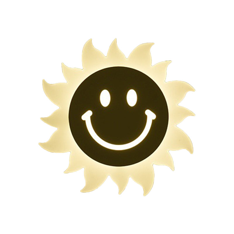 Frendorf | Smile/Vierkante/Wolk LED Wande verlichting Simpliciteit Acryl Woonkamer Wandlamp Armatuur in Wit