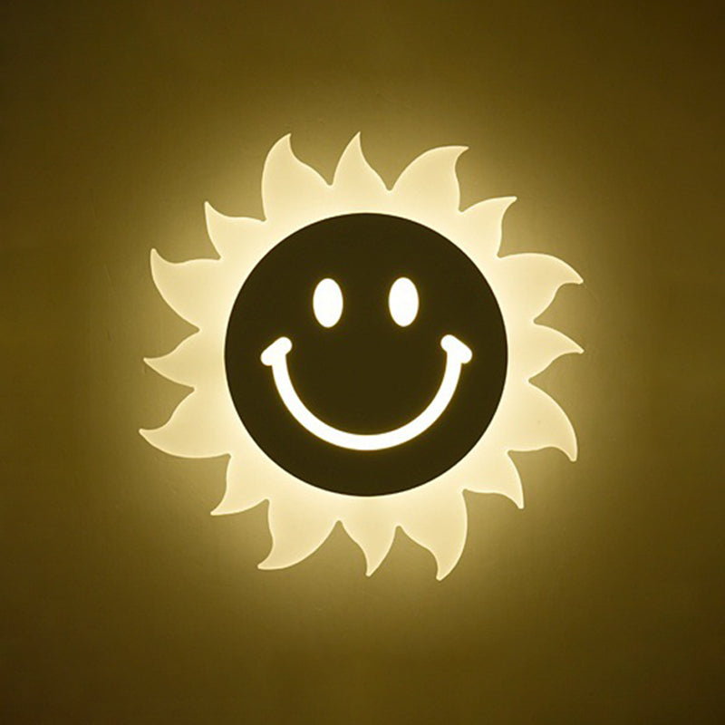 Frendorf | Smile/Vierkante/Wolk LED Wande verlichting Simpliciteit Acryl Woonkamer Wandlamp Armatuur in Wit