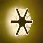 Frendorf | Smile/Vierkante/Wolk LED Wande verlichting Simpliciteit Acryl Woonkamer Wandlamp Armatuur in Wit