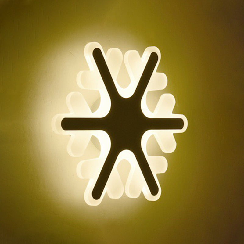Frendorf | Smile/Vierkante/Wolk LED Wande verlichting Simpliciteit Acryl Woonkamer Wandlamp Armatuur in Wit