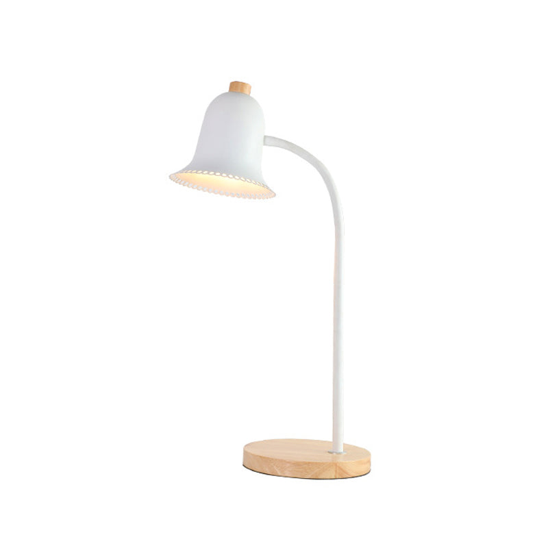 Metallglocke Kleine Leselampe Kinderzimmer Einzelkopf Nordic Style Schreibtischlampe