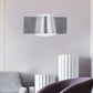 Frendorf | Getailleerde Woonkamer Vanity Wandlamp Eenvoudige Stijl Metaal 1/2/3 Koppen Zilveren Wandlicht Armatuur in Warm/Wit Licht