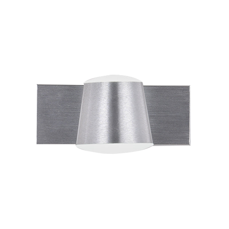 Frendorf | Getailleerde Woonkamer Vanity Wandlamp Eenvoudige Stijl Metaal 1/2/3 Koppen Zilveren Wandlicht Armatuur in Warm/Wit Licht