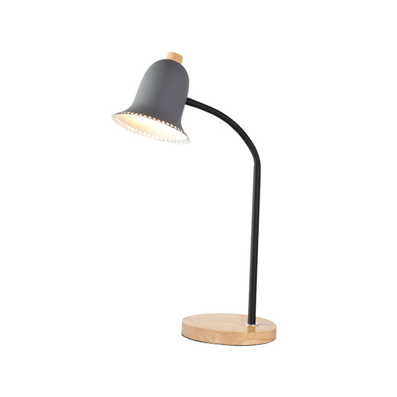 Metallglocke Kleine Leselampe Kinderzimmer Einzelkopf Nordic Style Schreibtischlampe