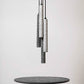 Terrazzo Flöte Pendelleuchte Nordic 10"/19.5" Hoch LED Bistro Hängelampe in Weiß/Schwarz