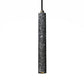 Terrazzo Flöte Pendelleuchte Nordic 10"/19.5" Hoch LED Bistro Hängelampe in Weiß/Schwarz
