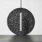 Terrazzo Flöte Pendelleuchte Nordic 10"/19.5" Hoch LED Bistro Hängelampe in Weiß/Schwarz