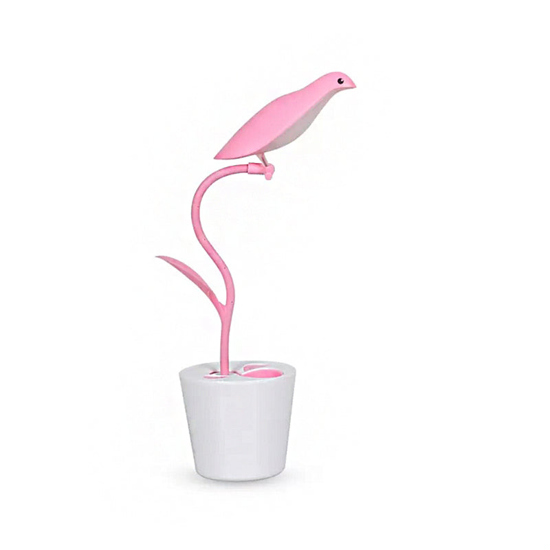 Augenfreundliche Vogel-förmige Schreibtischlampe 1 Kopf Macaron Loft Leselampe für Kinderzimmer