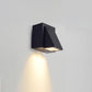 Frendorf | Moderne 1/2-Licht LED Buitenwandmontage Zwarte Driehoek/Cilinder/Rechthoek Sconces Verlichting met Metalen Kap
